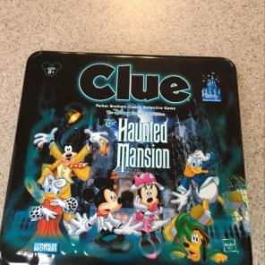Clue The Haunted Mansion Theme Park Game