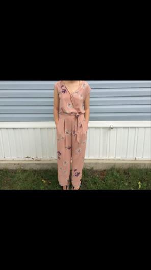 Sienna sky floral jumpsuit