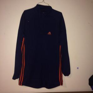 Blue and Orange 1/4 Zip