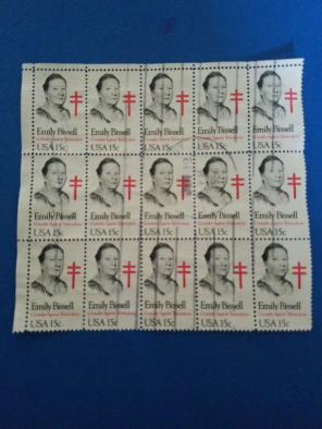 15- 1980 Emily Bissell 15c STAMP
