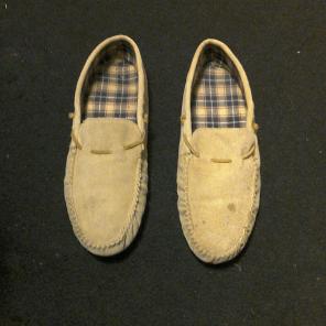 Footwarmers mens slippers size 14