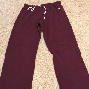 Victoria's Secret PINK Maroon Sweats