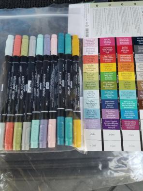 Stampin Up Dual Tip Markers set o 10 NEW