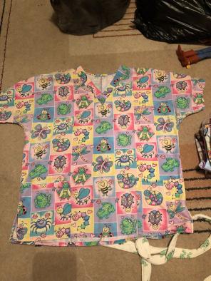 Bug Scrub Top