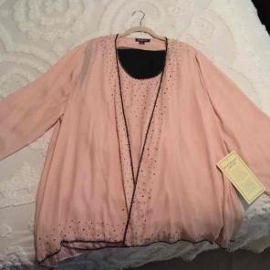 Plus Size 28w formal jacket top and pant