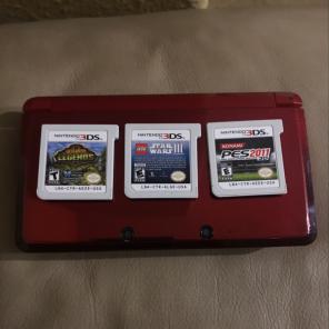 Nintendo 3DS With 3 Games