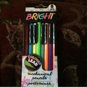 Bright mechanical pencils