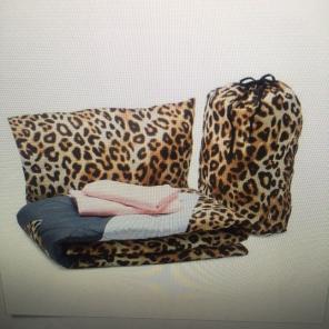 Victoria's Secret Bed Bag Twin XL Leopar