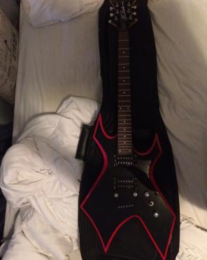 B.C.Rich Warlock Electric Guitar B/R