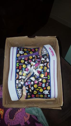 Skechers Hi-top Twinkle Toe Shoes