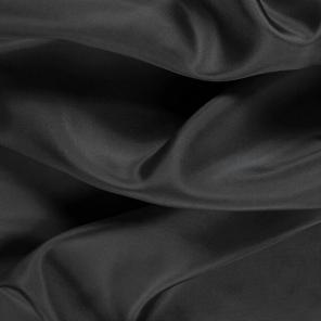5 YARDS OF BLACK CHINA SILK FABRIC