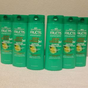 6 -Garnier Fructis Shampoo & Conditioner
