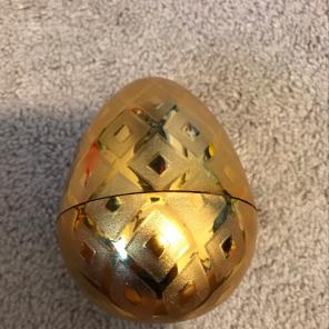 Giant Golden Easter Egg