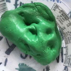 Green clay stress slime!