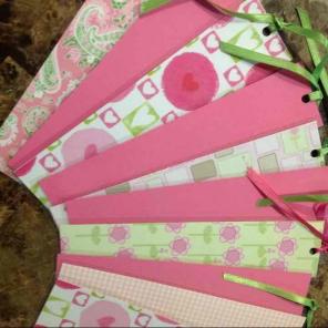 Bundle of 10 bookmarks. NWT