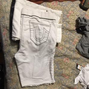 Men's True Religion Cut Off Shorts Xl