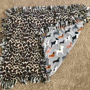 Dogs w/ cheetah print