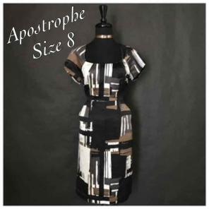 Apostrophe Brand Business Dress, Size 8
