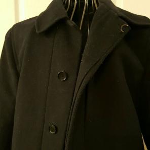 Men's Black Banana Republic coat