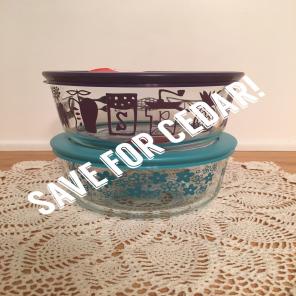 SAVE! New Pyrex Mod Kitchen And SB
