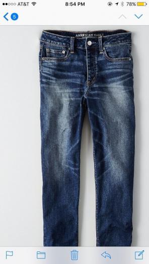 Vintage high-rise jean, Trendy