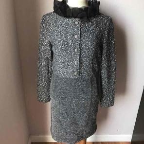 St. John Couture Suit Tweed Suit Dress 2
