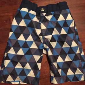 Boys 4T Blue Swim Trunks Board Shorts