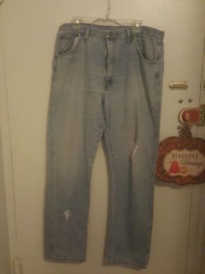 Men's W38 L34 Jeans & Golf Shirt