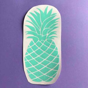 Mint Pineapple Decal