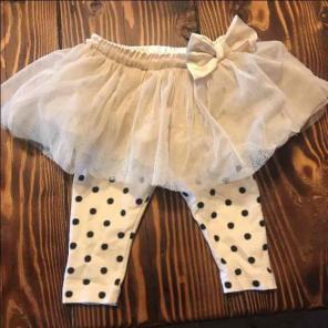 Baby Gap tutu leggings