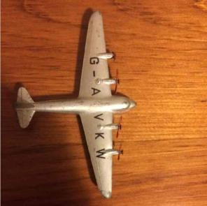 Dinky toys Seaplane and Viking