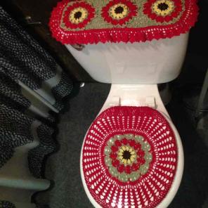 Bathroom decoration-handmade
