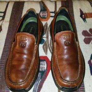 Timberland leather shoes slip on for men
