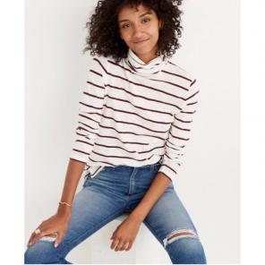 {Madewell} Whisper Cotton Turtleneck