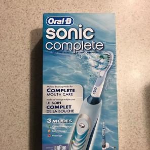 OralB Sonic Complete Electric Toothbrush