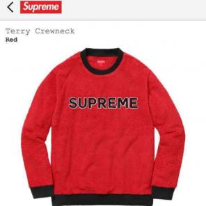 Supreme Terry Crewneck