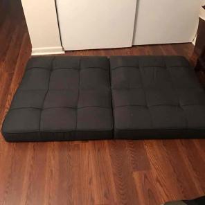 Blue Futon (couch)