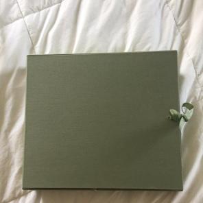 Olive Green Brand New Scrapbook