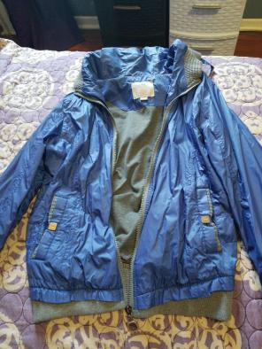 Blue Wind breaker jacket