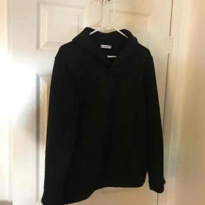 Black H2H Scoop Neck Jacket.