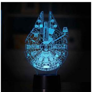 Multicolored 3D night lamp