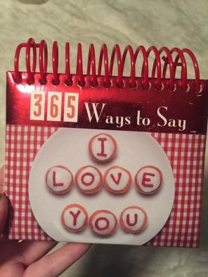 Perpetual Calendar Ways To Say I LoveYou