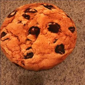 Emoji cookie pillow