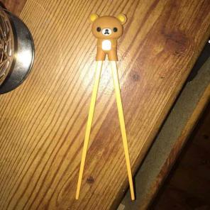 Chopsticks with Bear Holder