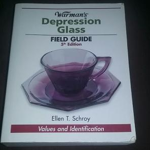 depression glass guide/value book