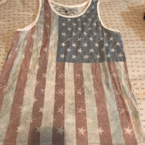 American Flag Tank Top