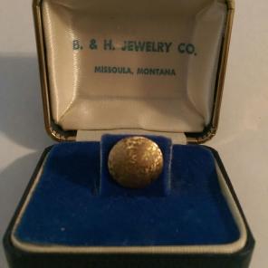 Vintage 14KT Yellow Gold Tie Tac