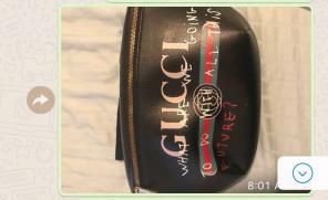 Black Gucci Coco Capitan Waist Bag