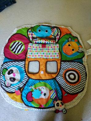 Cart cover with toys