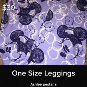 Disney os leggings LulaRoe